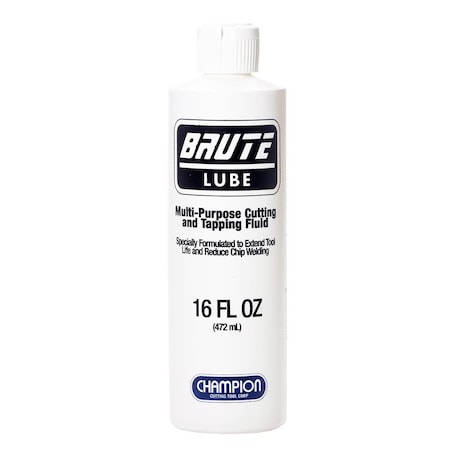 Brute Platinum Champion 16 oz Bottle BruteLube Cutting Fluid, 6PK CHA XLUB16
